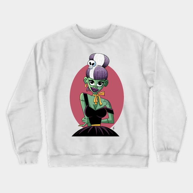 Frankie Crewneck Sweatshirt by nocturnallygeekyme